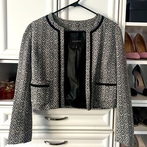 Banana Republic Crop Tweed Jacket